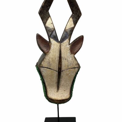Máscara de antílope Kwele - Cuentas