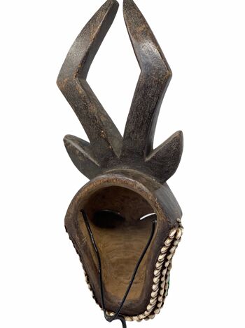Masque Antilope Kwele - Perlé 4