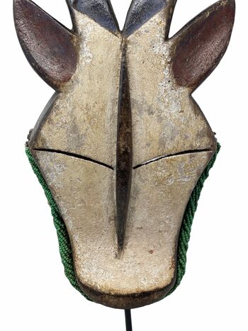 Masque Antilope Kwele - Perlé 5