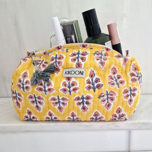 Handgemachte Kosmetiktasche “Sunny Day"