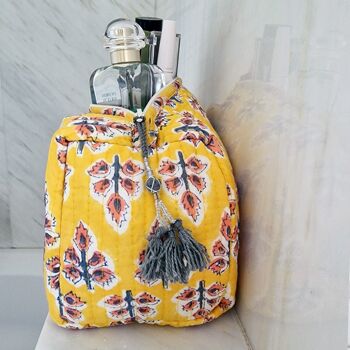 Sac cosmétique fait main "Sunny Day" 3