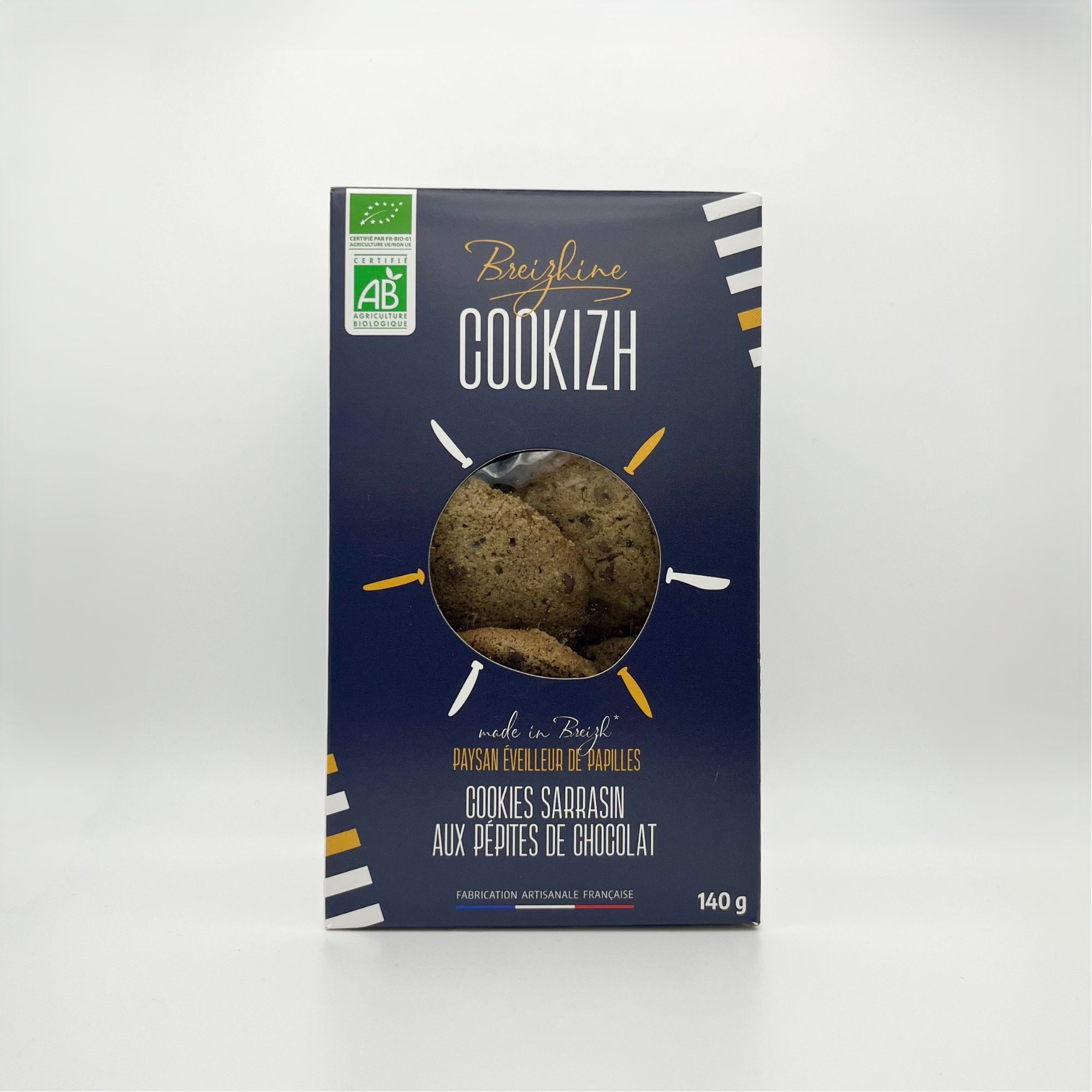 COOKIES - Organic buckwheat cookies with chocolate chips