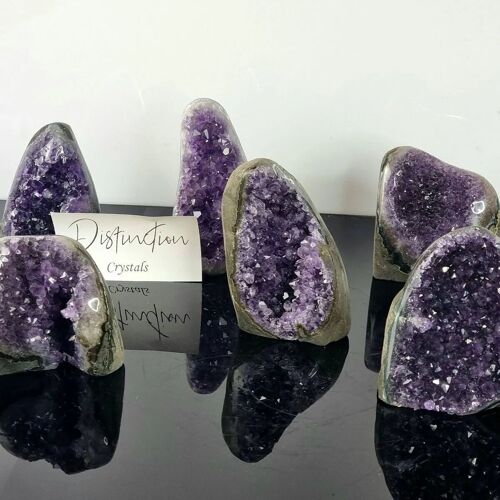 Uruguayan Polished Amethyst Geode  A  (451-600g) - A  451-600g