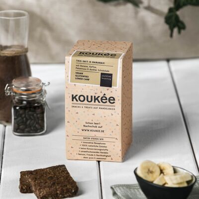KOUKÉE - the almond snack to go - box of 10 THIS H!T IS BANANAS!