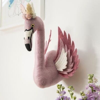 Alice Flamingo con alas - de Sew Heart Felt