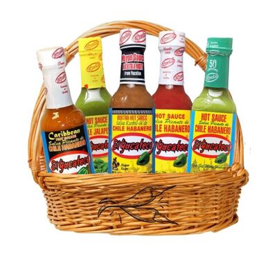 Basket Kit-Hot Sauce-El Yucateco