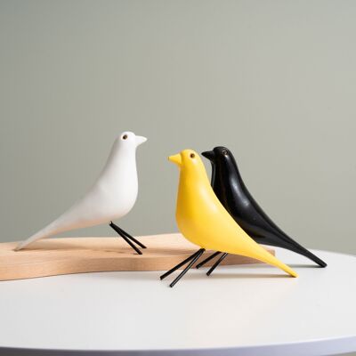 Wooden Modern Minimalist Bird Ornaments