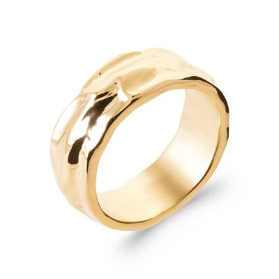 BARACOA-Ring vergoldet