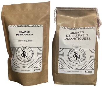 Graine de sarrasin décortiquées 500 g 2