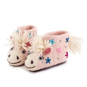 Chaussons Celeste la Licorne - par Sew Heart Felt 2