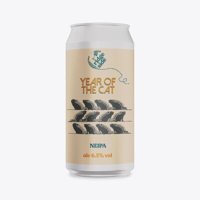 6,5% - NEIPA con Nelson Sauvin e HBC 586 - Anno del gatto