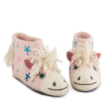 Chaussons Licorne Adulte - par Sew Heart Felt 3