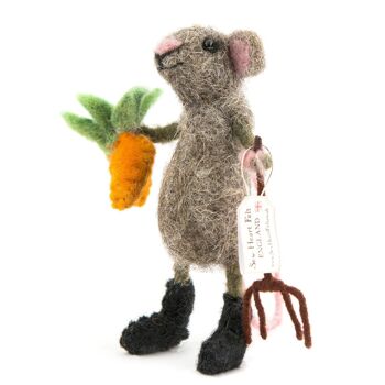 Dog Walker Mouse - par Sew Heart Felt 4