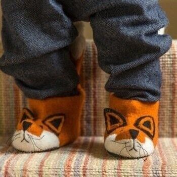 Chaussons pour enfants Finlay Fox - par Sew Heart Felt 2