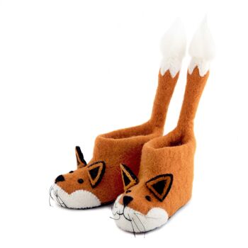 Chaussons pour enfants Finlay Fox - par Sew Heart Felt 3