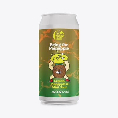 4,5 % citron, ananas et menthe aigre - Bring The Painapple