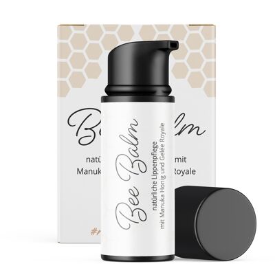 Bee Balm - natural lip care balm with Manuka honey, royal jelly & retinol