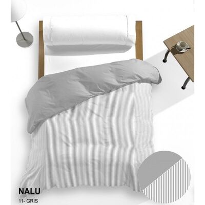 Bedruckter Bettbezug M/Nalu Stripes