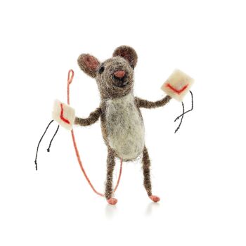 Souris en feutre pour conducteur d'apprentissage - par Sew Heart Felt 3