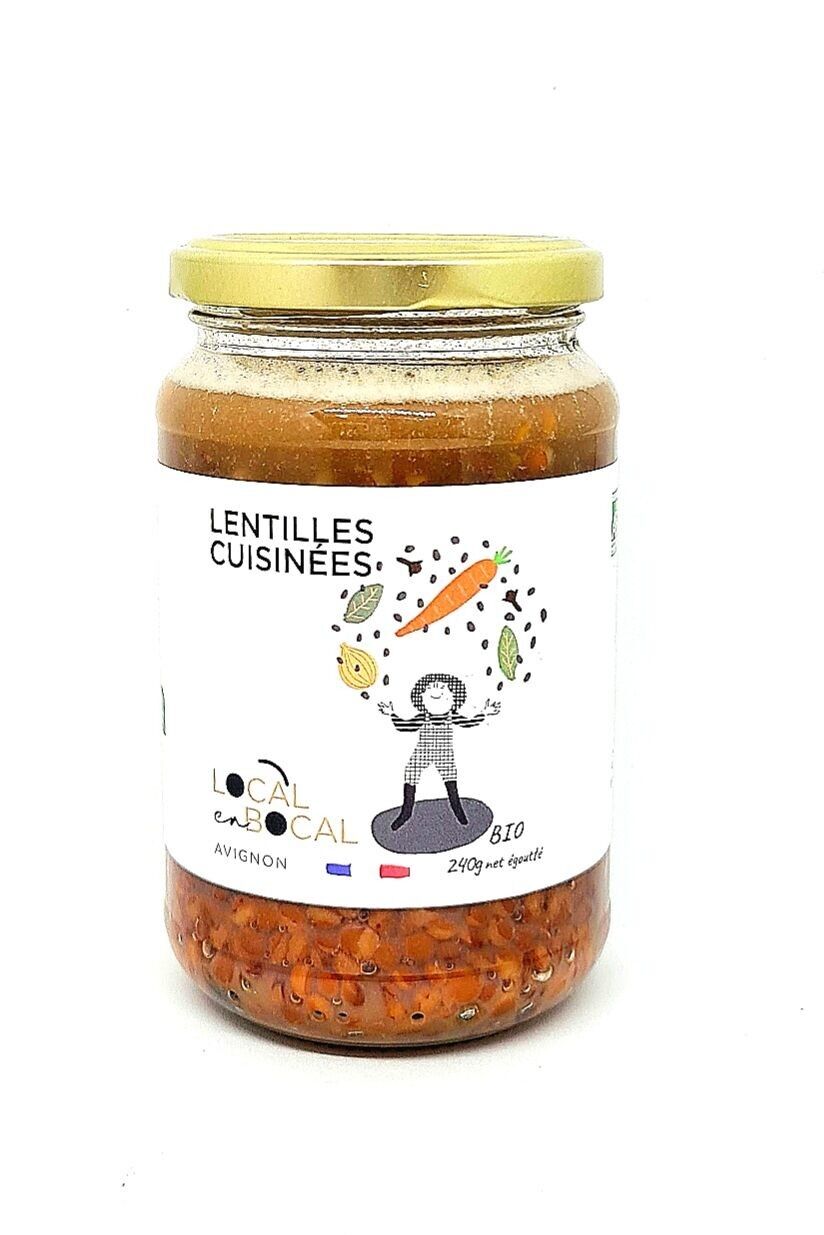 Lenticchie cotte biologiche 240g