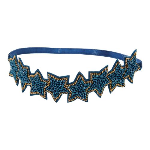 Carmen Headband - Prussian Blue