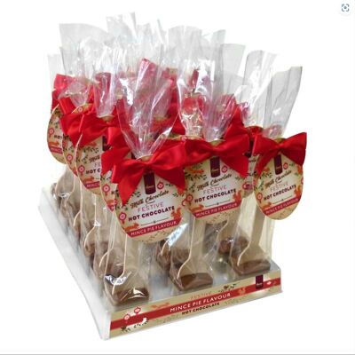 Festive Range Mince Pie Hot Chocolate Stirrers