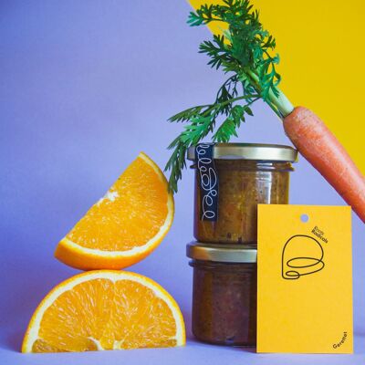 Chutney piccante di carote e arance