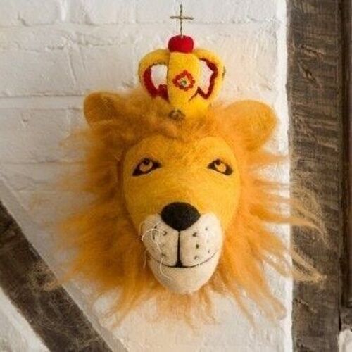 Prince Leopold the Lionhead - by Sew Heart Felt