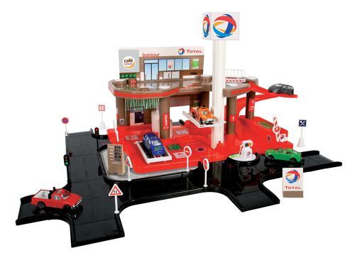 Station service Total 2 niveaux + 1m de circuit - Dès 3 ans - STARLUX - 401004