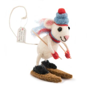 Souris de ski - par Sew Heart Felt 4