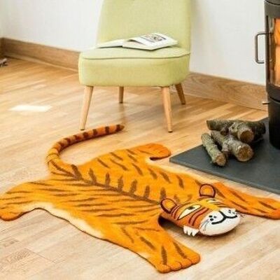 Large Tiger Rug - by Sew Heart Felt