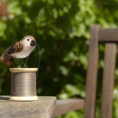 Vögel auf einer Spule – Wren – von Sew Heart Felt