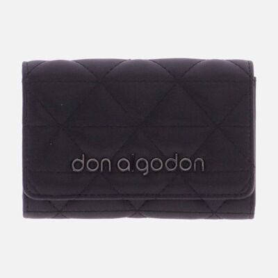 Portefeuille femme Alexia noir par DON ALGODÓN