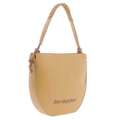 Bolso hobo para mujer DON ALGODÓN Nidia de piel sintetica con cremallera