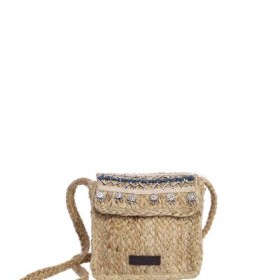 Bolso bandolera para mujer FOR TIME Dajla de yute