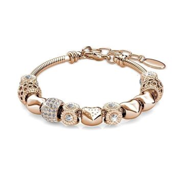 Bracelets Charm's Radiant Charm Laiton de haute qualité Plaqué Or Rose 18k I MYC-Paris.com 3