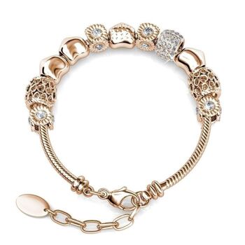 Bracelets Charm's Radiant Charm Laiton de haute qualité Plaqué Or Rose 18k I MYC-Paris.com 5