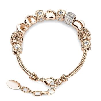 Bracelets Charm's Radiant Charm Laiton de haute qualité Plaqué Or Rose 18k I MYC-Paris.com 10