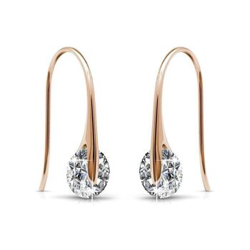 Boucles d'oreilles Pendantes Classy Or Rose I MYC-Paris.com 3