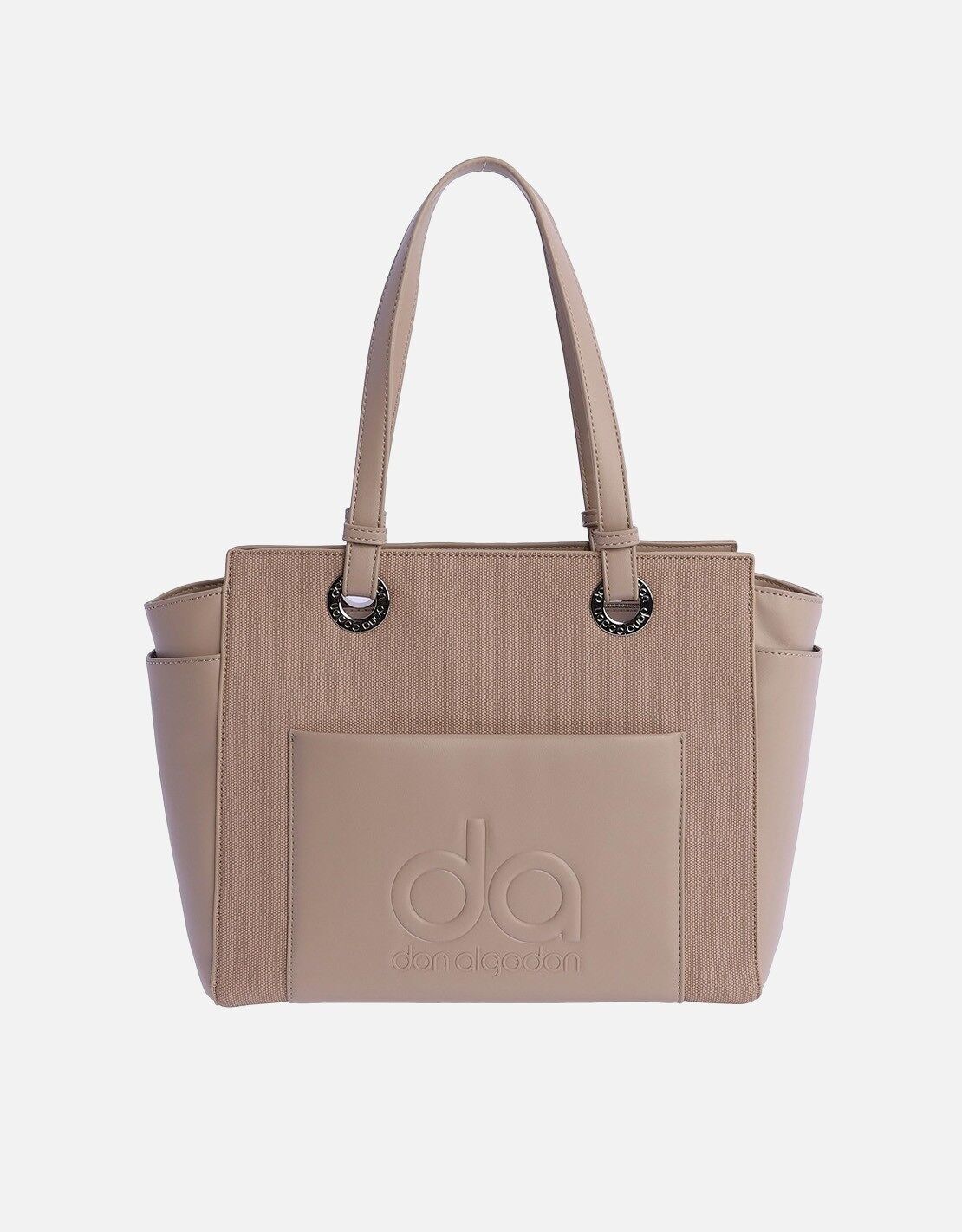 Borsa a tracolla con cerniera DON ALGODON Meryl da donna in ecopelle