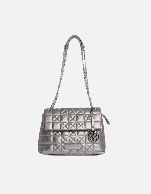 Bolso de hombro para mujer DON ALGODON Mildred de piel sintética con cremallera