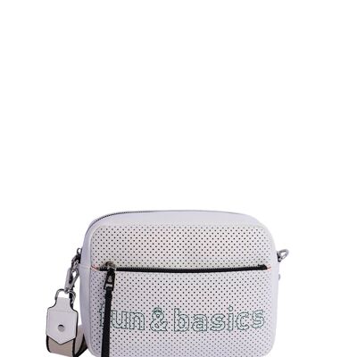 Bolso bandolera para mujer FUN&BASICS Jenny de piel sintética con cremallera