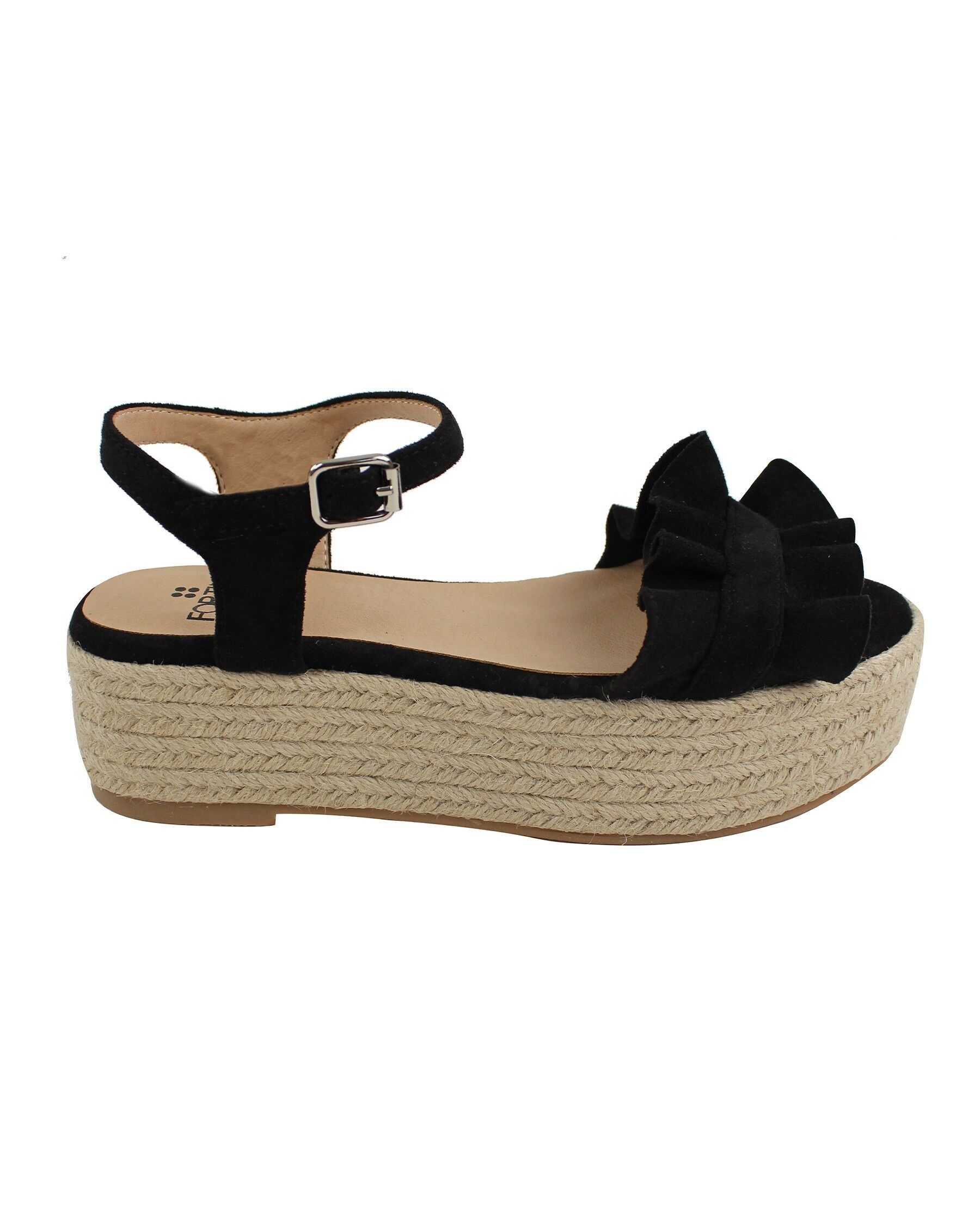 Chanclas rafia online mujer