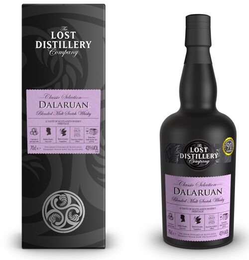The Lost Distillery Company -  DALARUAN Classic Selection, 43% 70cl Gift Carton