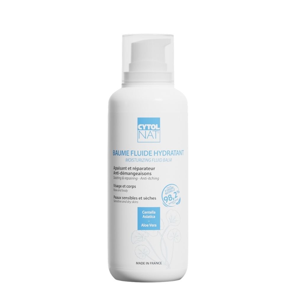 CYTOLNAT - Moisturizing Fluid Balm - Intensely hydrates and nourishes.Soothes itching - 400ml