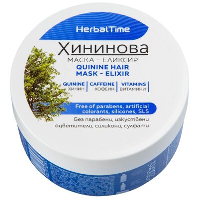 Maschera per capelli al chinino Herbal Time // 200 ml