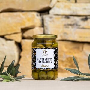 Olives vertes nature dénoyautées