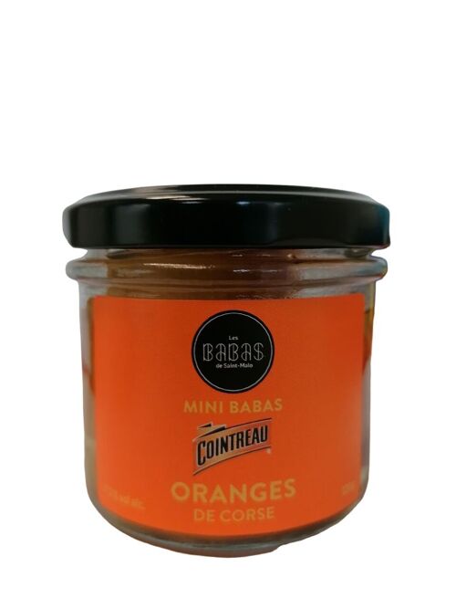 Babas Billes au Cointreau et Oranges de Corse, 120g