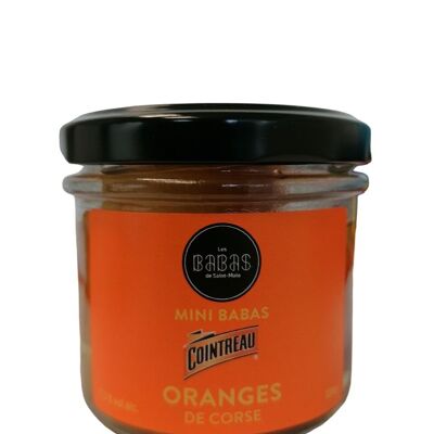 Babas Billes with Cointreau and Corsican Oranges, 120g