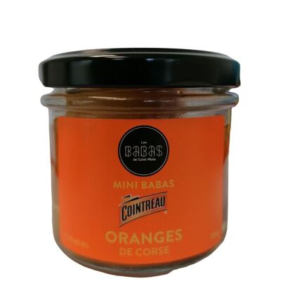 Babas Billes with Cointreau and Corsican Oranges, 120g